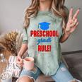 Preschooler Graduation Grad Cap Preschool Grads Rule Comfort Color Blast T-Shirt Fern
