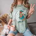 Probably Anxious Mental Health Quote Introverts People Comfort Color Blast T-Shirt Fern Probably Anxious Mental Health Quote Introverts People Comfort Color Blast T-Shirt Fern