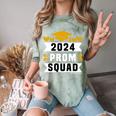 Prom Squad 2024 High School Graduation Party Premium Comfort Color Blast T-Shirt Fern