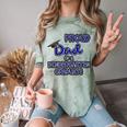 Proud Dad Of a Kindergarten Graduate Graduation TShirt Comfort Color Blast T-Shirt Fern