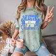 Proud Dad Of Two 2019 Graduates Twin Papa Graduation Comfort Color Blast T-Shirt Fern
