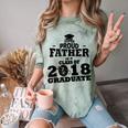 Proud Father Of A Class Of 2018 Graduate Tee Graduation Z1 Comfort Color Blast T-Shirt Fern