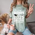 Proud Grandma Of A 2025 College Graduate Graduation Comfort Color Blast T-Shirt Fern