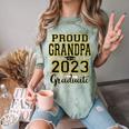 Proud Grandpa Of A 2023 Graduate Graduation Comfort Color Blast T-Shirt Fern