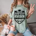 Proud Grandpa Of a Kindergarten Grad Graduation Shirt Comfort Color Blast T-Shirt Fern