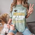 Proud Memaw Of 2026 Graduate College Graduation Comfort Color Blast T-Shirt Fern