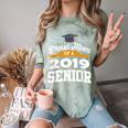 Proud Mom Of A 2019 Senior Graduation Class Outfit T-Shirt Comfort Color Blast T-Shirt Fern
