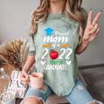 Proud Mom Of 2022 Pre K Graduate Graduation Comfort Color Blast T-Shirt Fern
