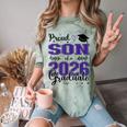 Proud Son Of a Class Of 2026 Graduate For Graduation Comfort Color Blast T-Shirt Fern