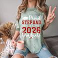 Proud Stepdad Of a Class Of 2026 Graduate For Graduation Comfort Color Blast T-Shirt Fern