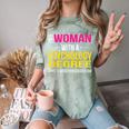 Psychology Degree Major Graduation 2024 Psychologist PsyD Comfort Color Blast T-Shirt Fern