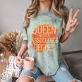 Queen Associate Degree Afrocentric Graduation T Shirt Comfort Color Blast T-Shirt Fern
