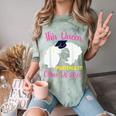 This Queen Mastered It Masters Graduation Class Of 2026 Comfort Color Blast T-Shirt Fern