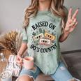 Raised On 90's Country Music Lover Nostalgia Retro Vibe Comfort Color Blast T-Shirt Fern