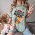 Retro 90s Boombox Nostalgia Party For Music Lovers Men Women Comfort Color Blast T-Shirt Fern