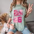 Retro Senior 2026 Coquette Bow Graduation Class Of 2026 Comfort Color Blast T-Shirt Fern