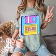 Retro TechnologyOld School Floppy Nostalgia 90s Generation Comfort Color Blast T-Shirt Fern Retro TechnologyOld School Floppy Nostalgia 90s Generation Comfort Color Blast T-Shirt Fern