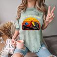 This Is How I Rolled Retro Toys Big Wheel Tricycle Nostalgia Comfort Color Blast T-Shirt Fern