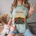 Rust Belt Midwest Nostalgia Steel Town Working Class Pride Comfort Color Blast T-Shirt Fern