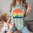 Senior 2023 Graduation My Last First Day Of Class Of 2023 Comfort Color Blast T-Shirt Fern
