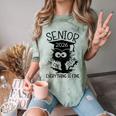 Senior 2026 High School College Graduation Year Class Of 26 Comfort Color Blast T-Shirt Fern