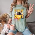 Senior 31 Class Of 2031 Back To School Graduation 2031 Comfort Color Blast T-Shirt Fern