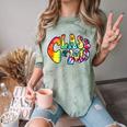 Senior Class Of 2019 Boho Tie Dye Graduation Comfort Color Blast T-Shirt Fern