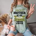Senior Class Of 2019 Tshirt Graduation Awesome Brother Comfort Color Blast T-Shirt Fern