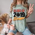 Senior Class Of 2019 Tshirt Graduation Students Hockey Comfort Color Blast T-Shirt Fern