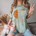 Senior Class Of 2023 Graduation Basketball Team Graduate Comfort Color Blast T-Shirt Fern
