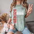Senior Class Of 2026 Graduation Grad 26 Comfort Color Blast T-Shirt Fern