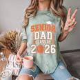 Senior Dad Class Of 2026 Graduate Basketball Graduation 2026 Comfort Color Blast T-Shirt Fern