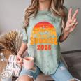 Senior Sunrise Class Of 2026 Graduation Proud Graduate Retro Comfort Color Blast T-Shirt Fern