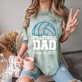 Senior Volleyball Dad Class Of 2025 Graduation Graduate Comfort Color Blast T-Shirt Fern