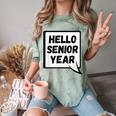 Seniors Class Of 2026 Back To School Graduation Comfort Color Blast T-Shirt Fern