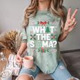 What The Sigma Christmas Party Outfit For Introverts Comfort Color Blast T-Shirt Fern
