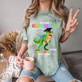 So Long Kindergarten Graduation Class 2025 Dinosaur Kids Comfort Color Blast T-Shirt Fern