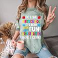 So Long Preschool Kindergarten Here I Come Graduation Comfort Color Blast T-Shirt Fern