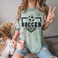 Soccer Senior Night Soccer Senior 2025 Graduation 30 Comfort Color Blast T-Shirt Fern