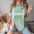 Soccer Senior Night Soccer Senior 2025 Graduation 45 Comfort Color Blast T-Shirt Fern