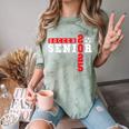 Soccer Senior Night Soccer Senior 2025 Graduation 5 Comfort Color Blast T-Shirt Fern