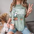 Social Anxiety Introvert Nervous Awkward Socially Comfort Color Blast T-Shirt Fern