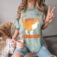 SOCIALLY AWKWARD FUNNY CAT ANTISOCIAL INTROVERT WEIRD Comfort Color Blast T-Shirt Fern SOCIALLY AWKWARD FUNNY CAT ANTISOCIAL INTROVERT WEIRD Comfort Color Blast T-Shirt Fern
