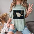 Sorry I Can’t Go I’m An Indoor Cat Introvert Meme Comfort Color Blast T-Shirt Fern