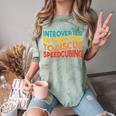 Speedcuber Introvert Cube Solver Speedsolving Speedcubing Comfort Color Blast T-Shirt Fern