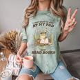 Stay At My Pad And Read Books Frog Introvert Reading Comfort Color Blast T-Shirt Fern Stay At My Pad And Read Books Frog Introvert Reading Comfort Color Blast T-Shirt Fern