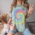 Straight Outta 5th Grade Class Of 2022 School Graduation Comfort Color Blast T-Shirt Fern