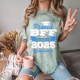 Super Proud Bff Of 2025 Graduate Senior Graduation Family Premium Comfort Color Blast T-Shirt Fern