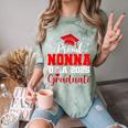 Super Proud Nonna Of 2025 Graduate Senior Graduation Family Comfort Color Blast T-Shirt Fern