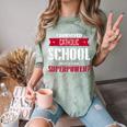 I Survived Catholic School Shirt Catholic Graduation Comfort Color Blast T-Shirt Fern